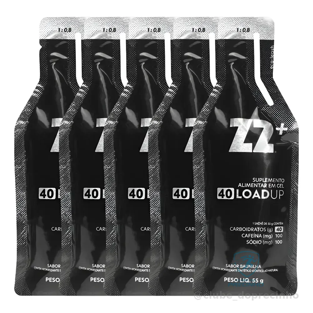 Energy Gel Z2+ Original Caf 40 Carb Box 10uni Sachê 55g Original