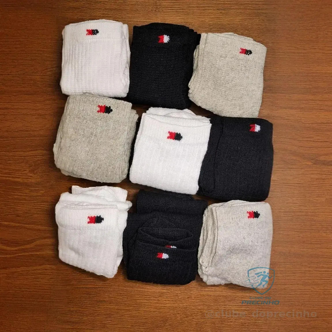 Kit 12 Pares Meias Esportiva Masculina Cano Médio Sandrini Algodão - Promoção