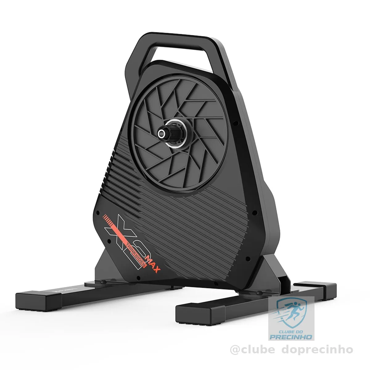 ThinkRider X2Max Treinador de Bicicleta Inteligente, design silencioso e portátil para treinos internos, simula inclinação de 18%, compatível com ANT+ e BLE