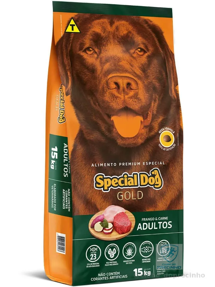 Ração Special Dog Gold 15Kg