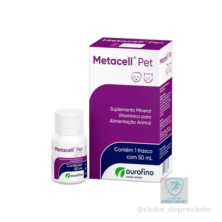 Suplemento Metacell Pet Ourofino 50mL