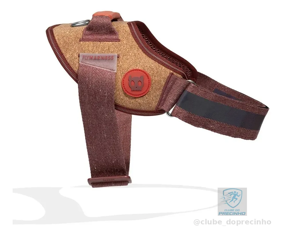 Zeedog Peitoral Fly P/ Cachorros Cocoa - Todos Os Tamanhos 3 Cocoa