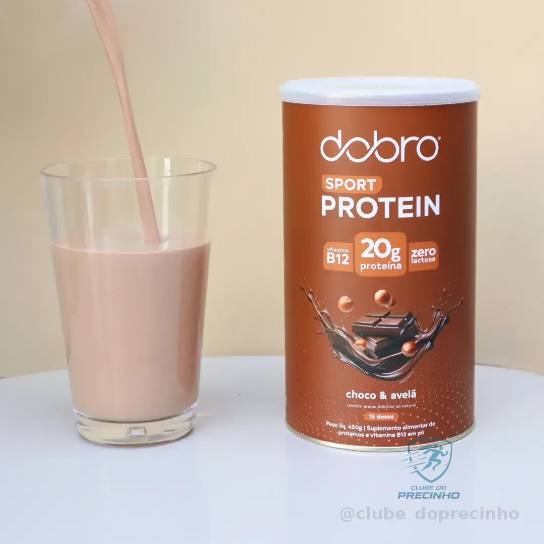 Sport Protein Dobro Sabor Chocolate Com Avelã 450g