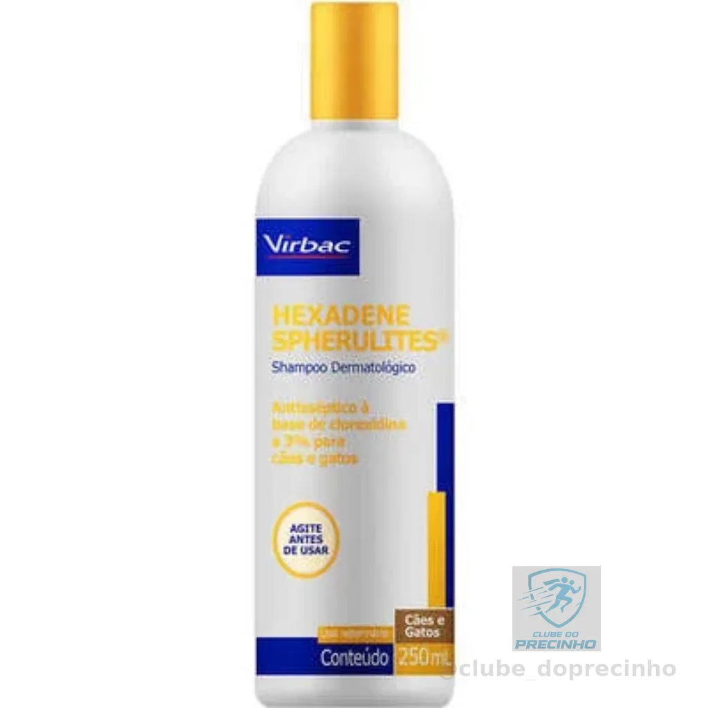 Shampoo Dermatológico Hexadene 250ml Spherulites 250 ml