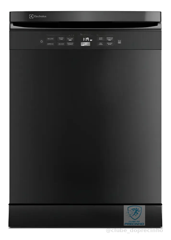 Lava-Louças Electrolux 14 Serviços Preta Experience com Função Higienizar Compras LL14P