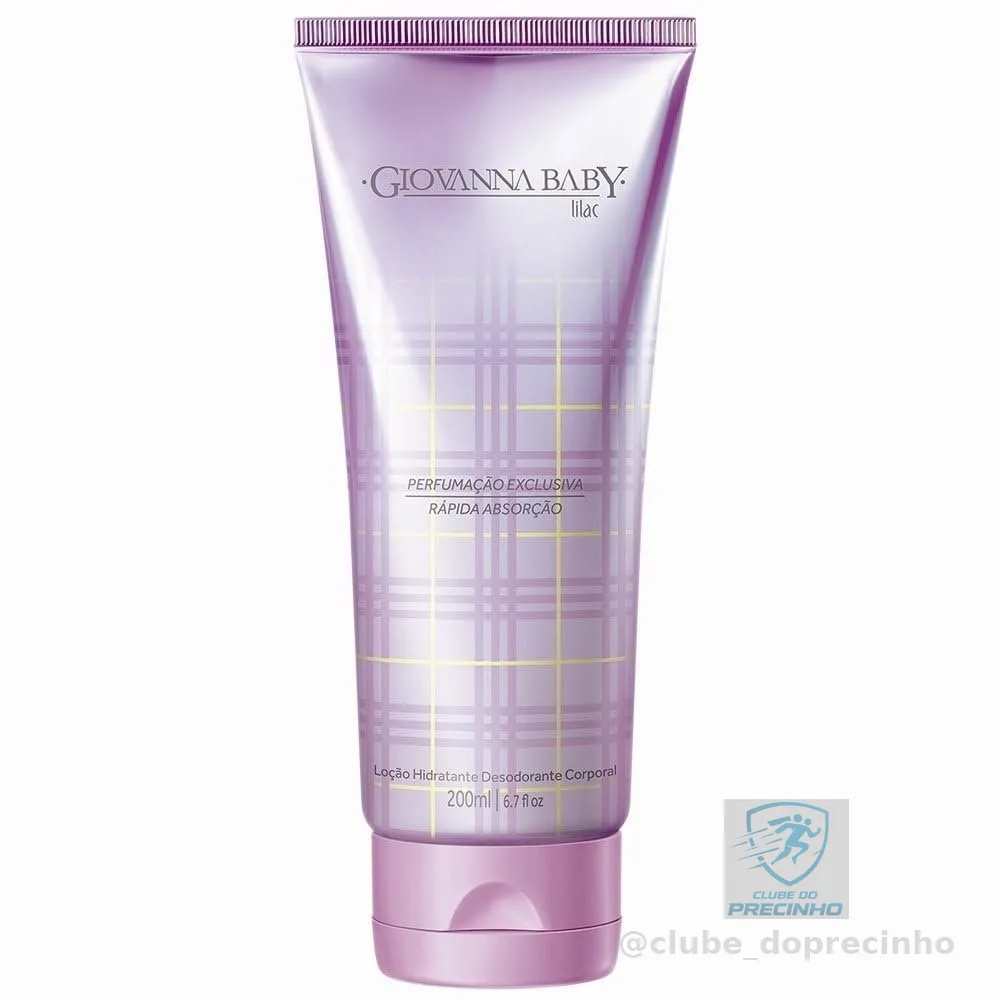 Giovanna Baby - Locao Hidr Giovanna Baby Bisnaga 200Ml Lilac