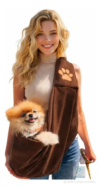 Bolsa Pet Grande Transversal Até 12 Kg A + Quentinha
