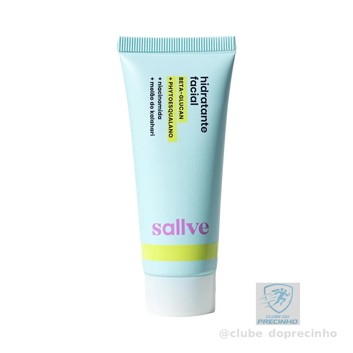 Sallve Hidratante Facial 40G - Beta-Glucan Phytoesqualano
