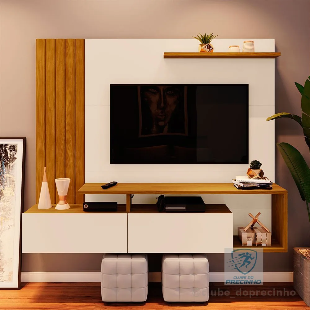 Painel para TV ate 65 Polegadas Kiara Casa 812