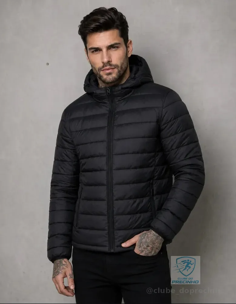 Jaqueta Puffer Blusa De Frio Impermeável Inverno Bobojaco
