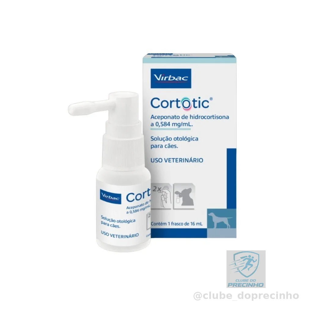 Cortotic Spray 16ml Solução Otológica Para Cães Virbac
