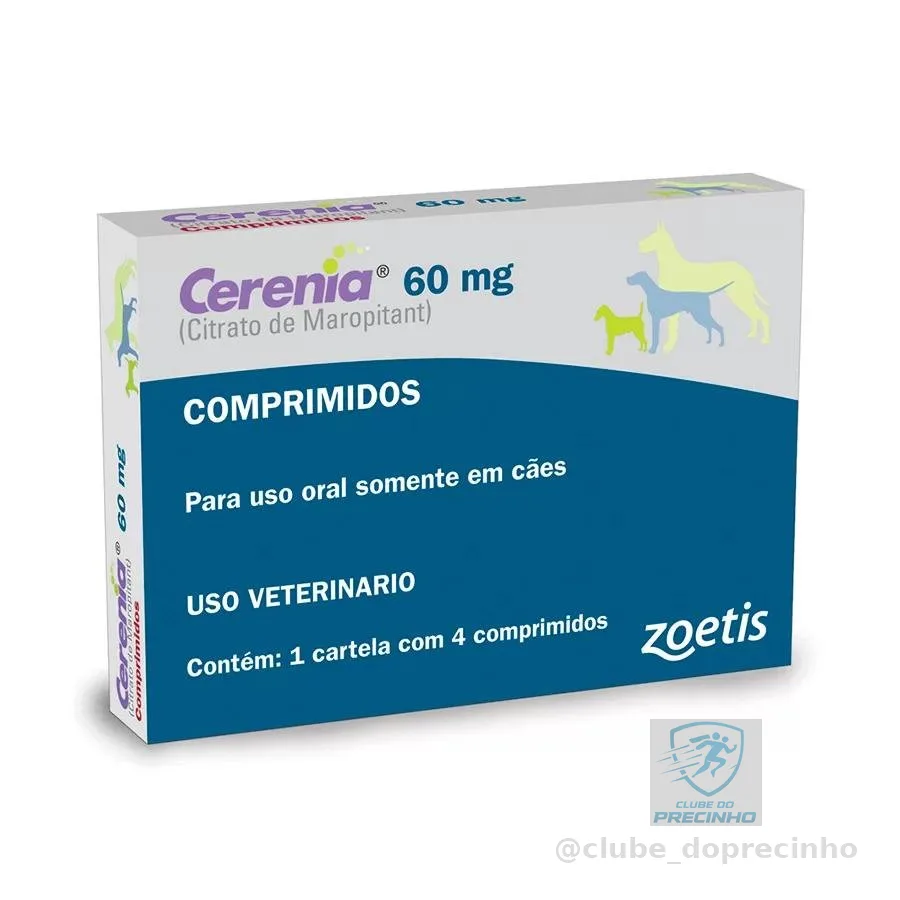 Cerenia Zoetis 60mg 4 Comprimidos