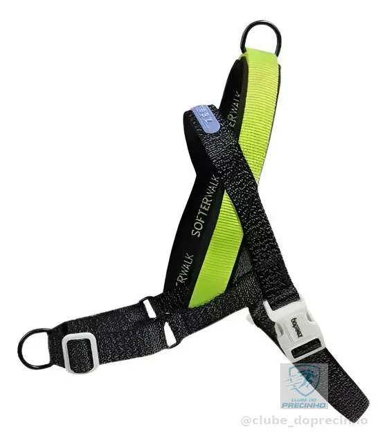 Peitoral Anti-puxão Zeedog Nox Para Cães P M G
