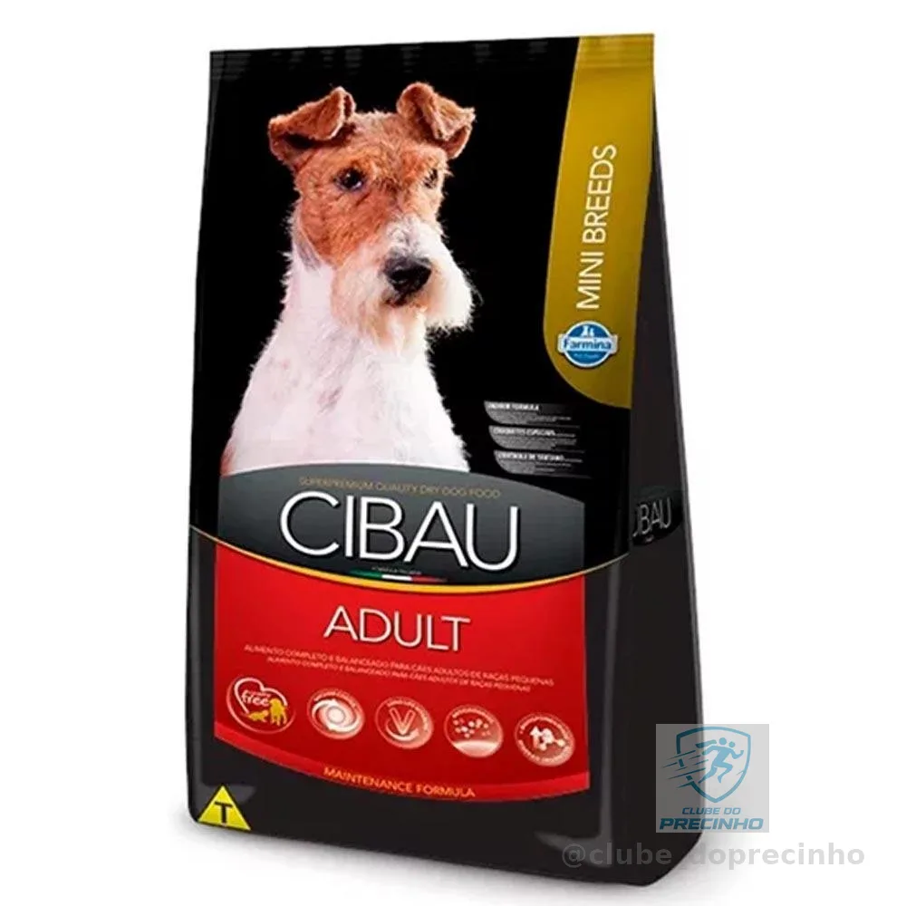 Racao Cibau Caes Adultos Mini - 15kg