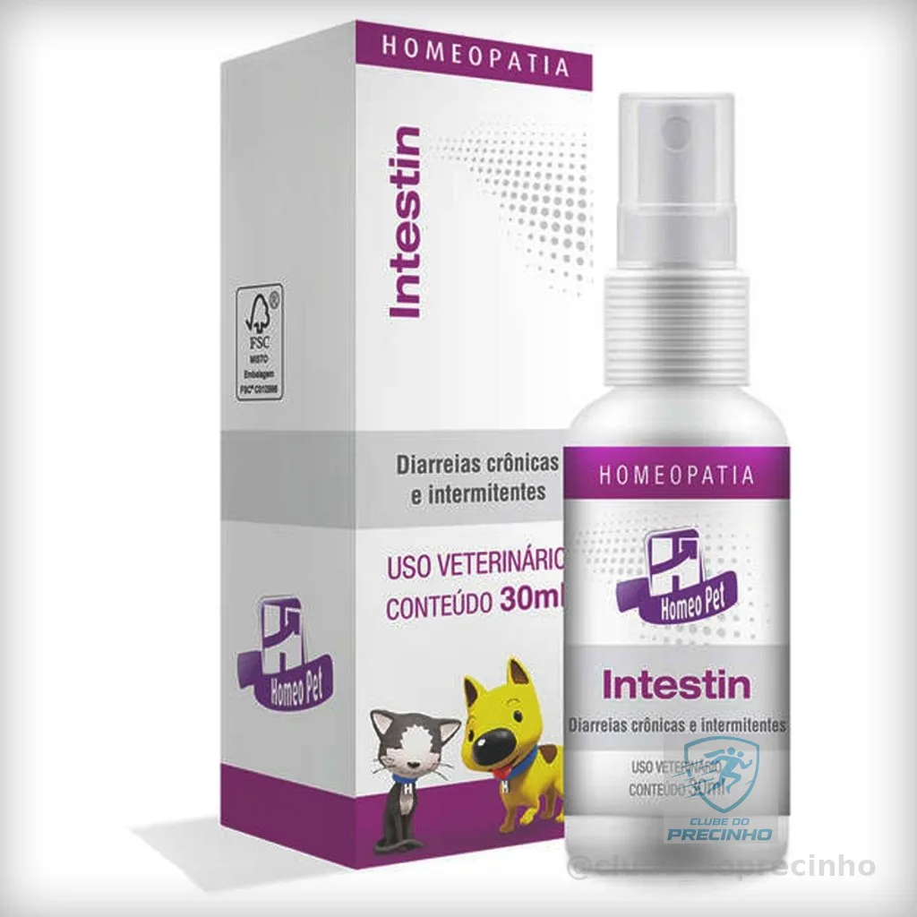 Intestin Homeopatia Homeo Pet Real H - 30 mL