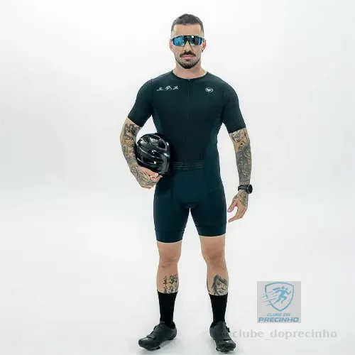 Macaquinho Vezzo Triathlon Bike Ciclismo Performance Unissex