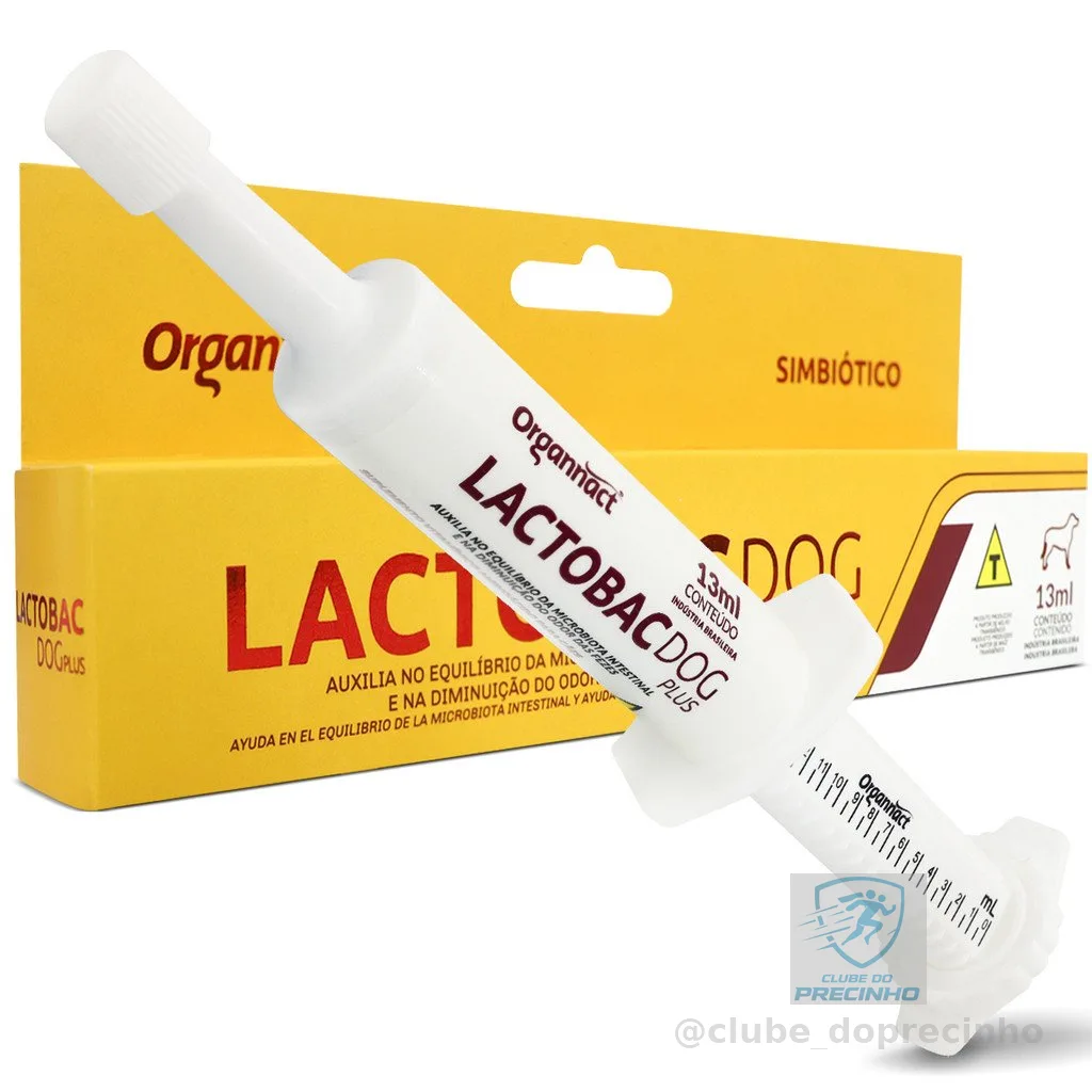 Lactobac Dog Pasta equilíbrio intestinal 13ml Probióticos