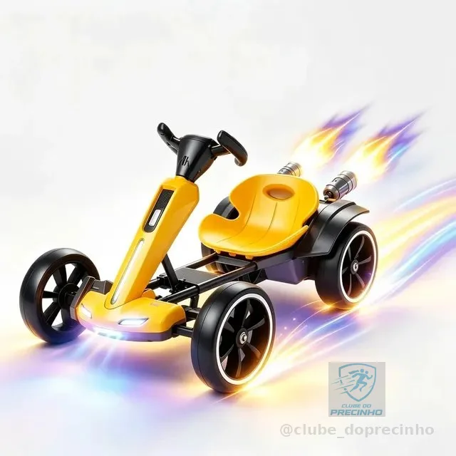 Kart Elétrico De12v Brinquedo Para Rapazes E Raparigas