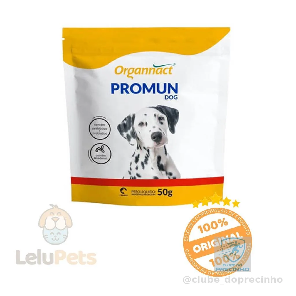 Promun Dog Organnact 50g Suplemento Vitamínico para Cachorro