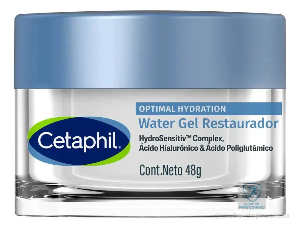 Cetaphil Optimal Hydration Water Gel Hidratante para Todo Tipo de Pele 48g