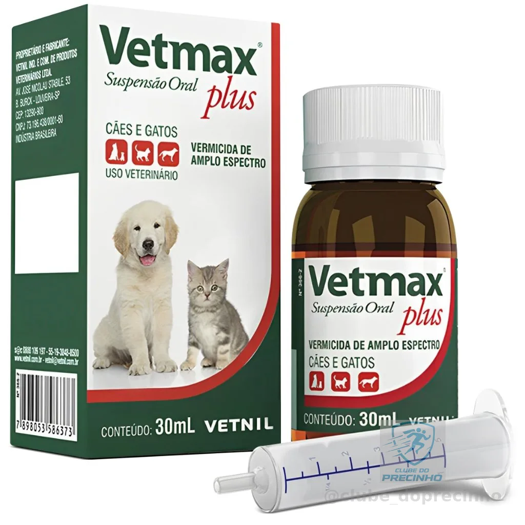 Vetmax Plus Suspensao Oral 30 Ml