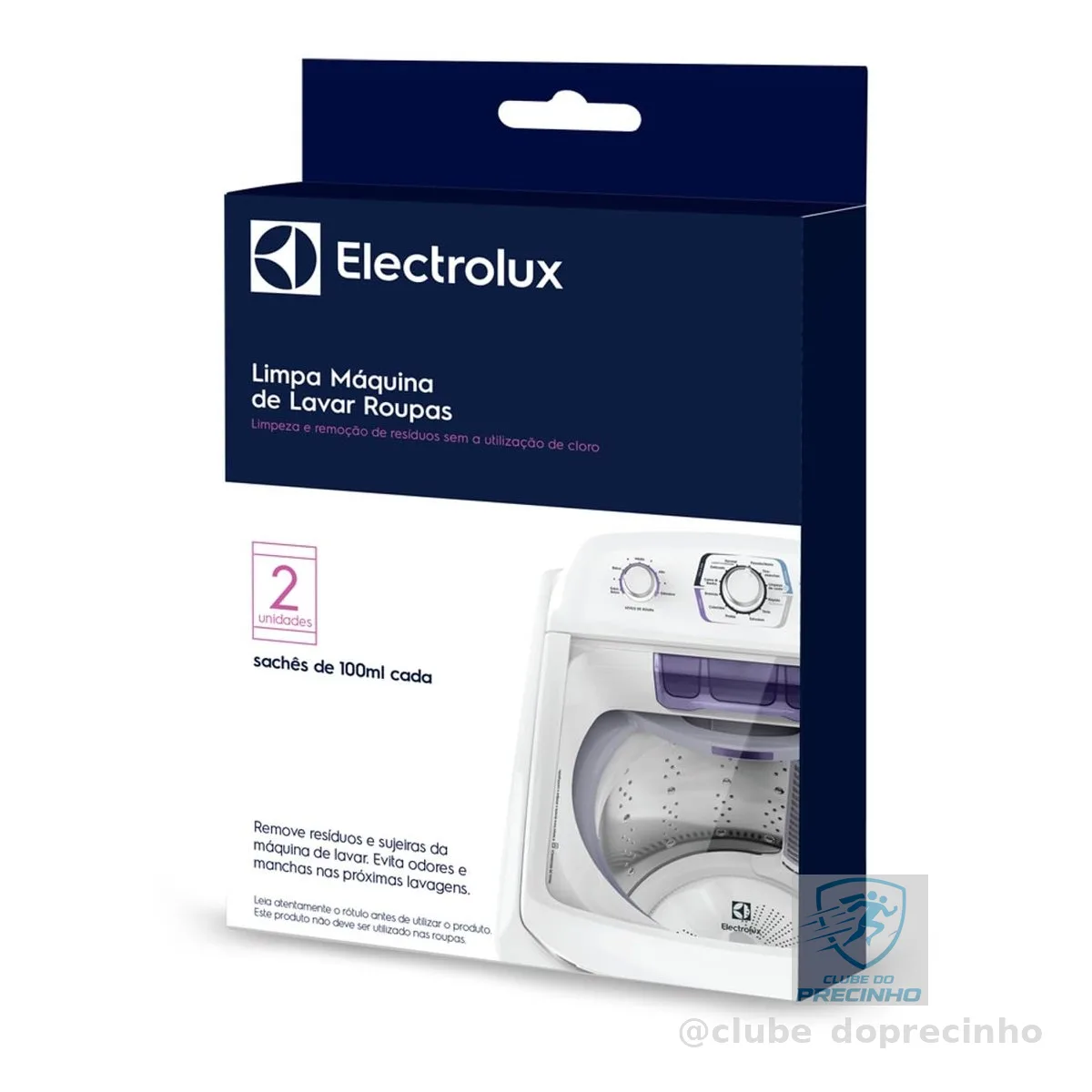 Electrolux Kit com 2 Limpa Máquina de Lavar Roupas