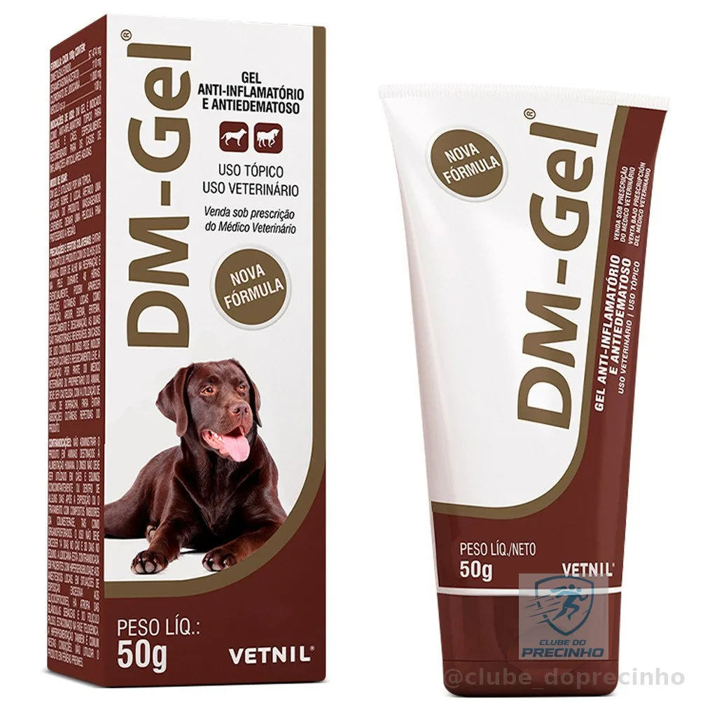 DM Gel 50g – Suplemento para cães e gatos que auxilia na saúde articular e mobilidade