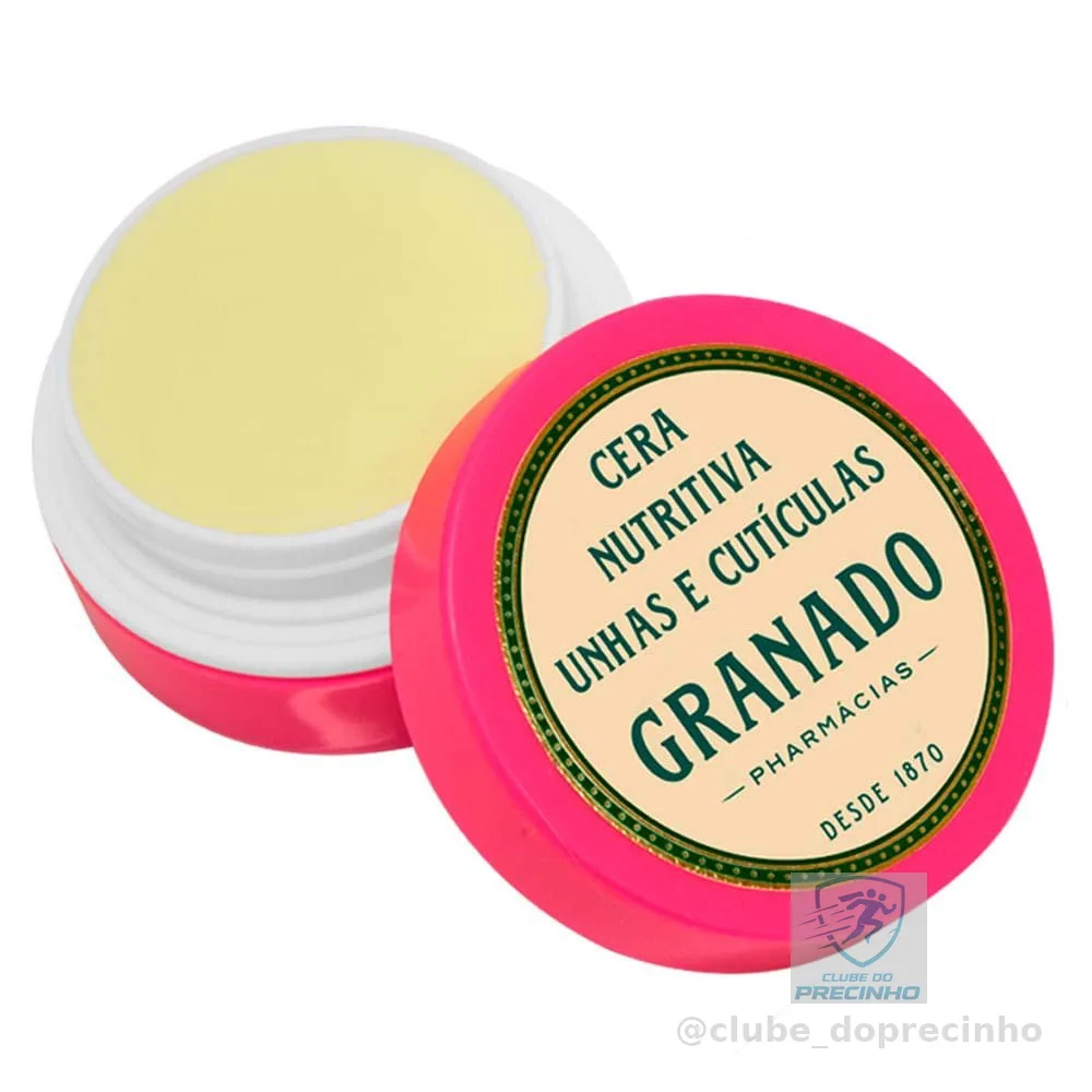 Granado Cera Nutritiva Unhas E Cutículas Pink, Rosa, 7g