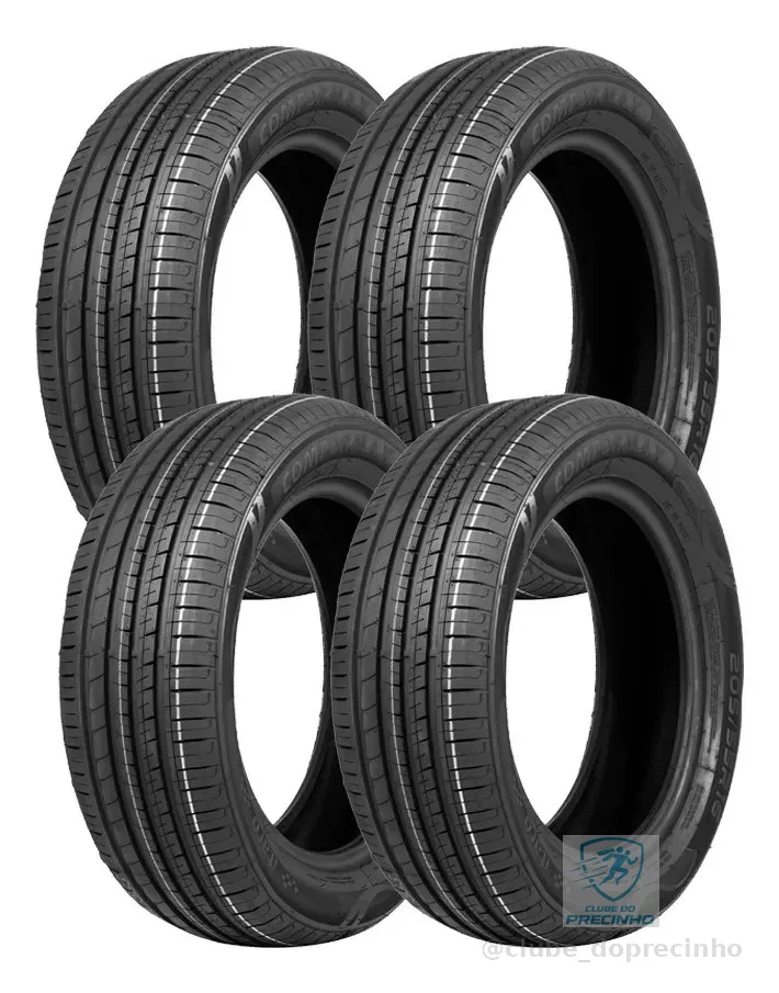 Jogo 4 Pneus Itaro Aro 16 Comformax 205/55r16 91v V