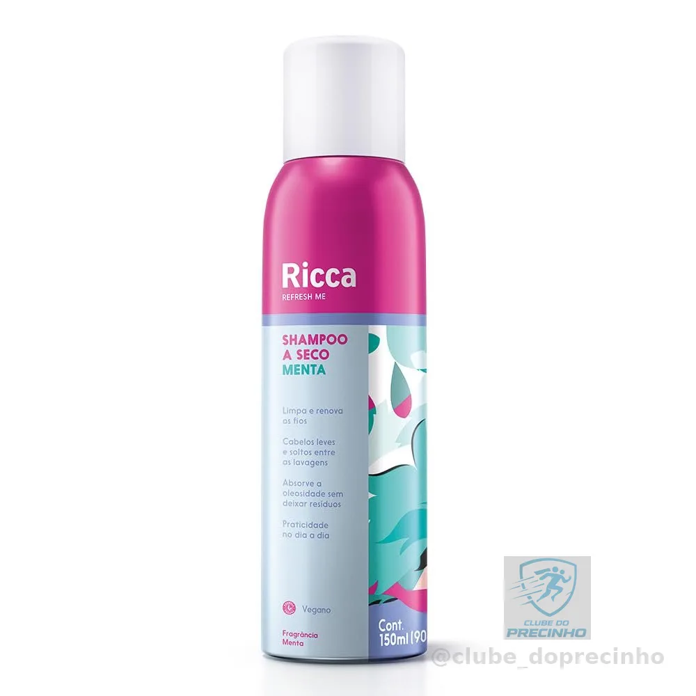 Ricca Shampoo A Seco Menta 150ml
