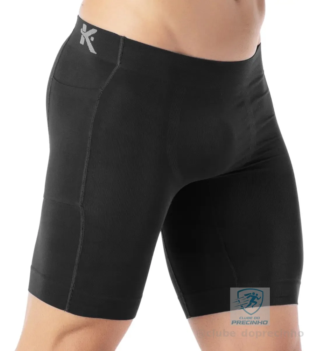 Bermuda Térmica Masculina Esportiva Corrida Com Bolso