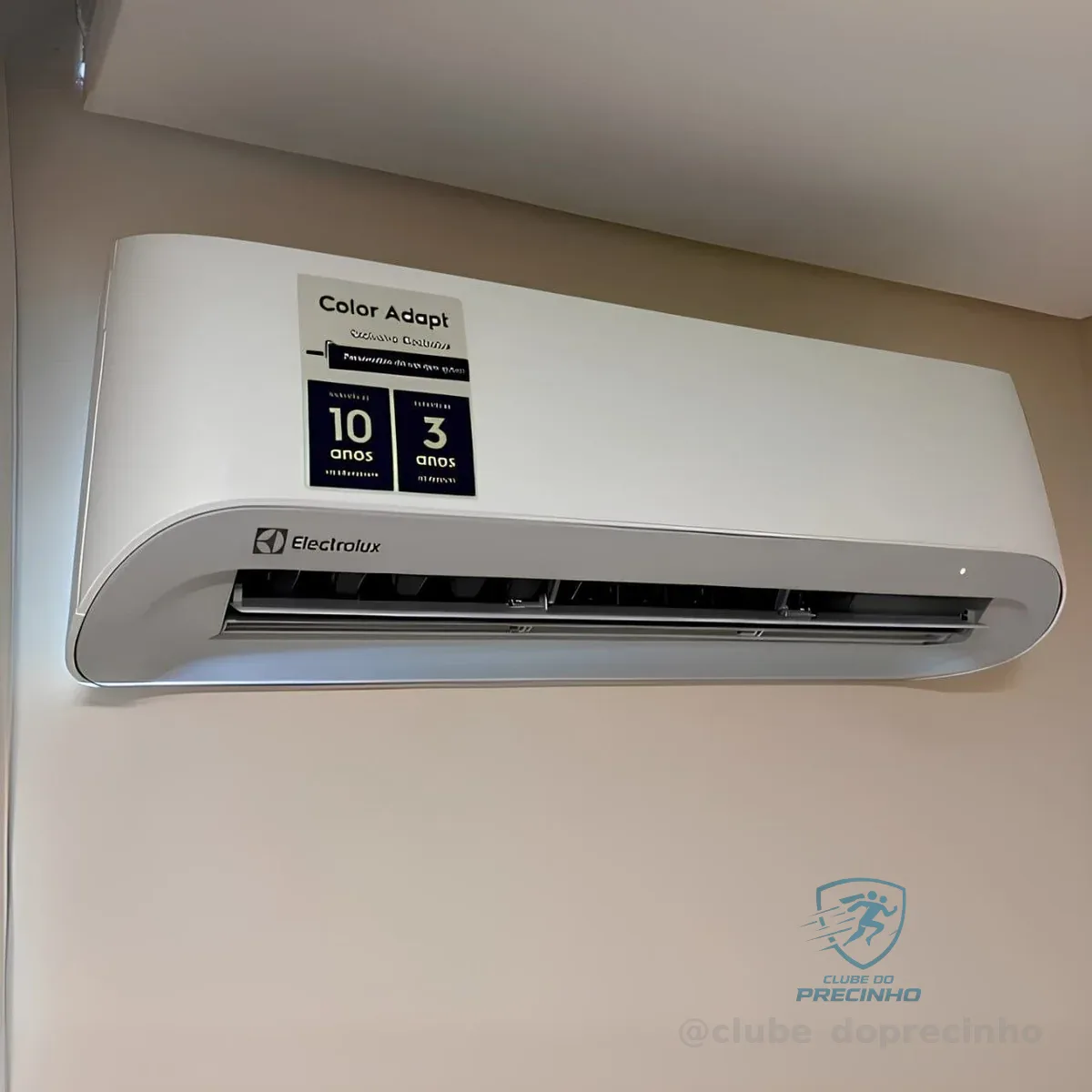 Ar-condicionado Electrolux Inverter Split 24.000 Btus Color Adapt Frio Triple Protection (ji24f/je24f Branco 220v