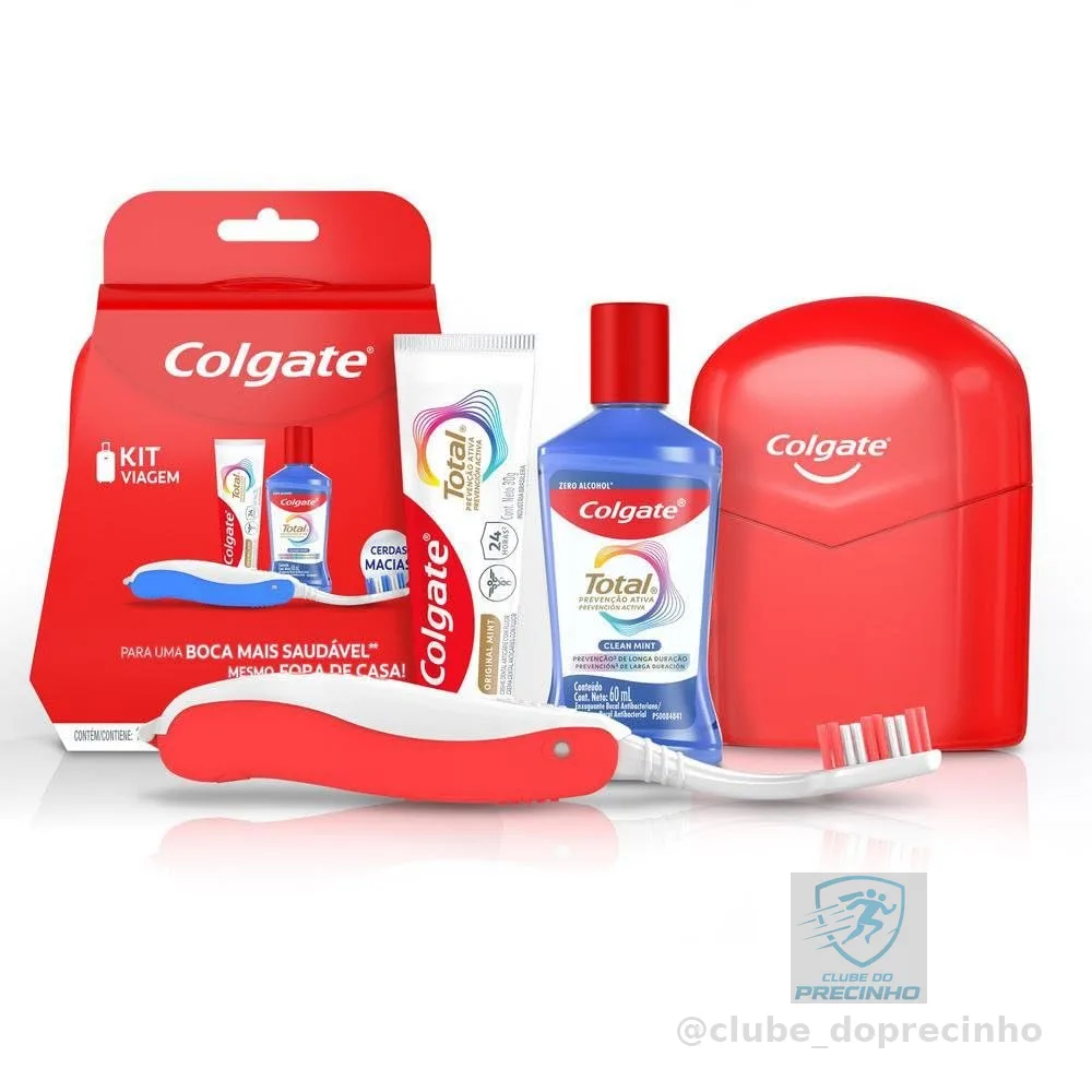 Colgate Kit de Higiene Bucal para Viagem