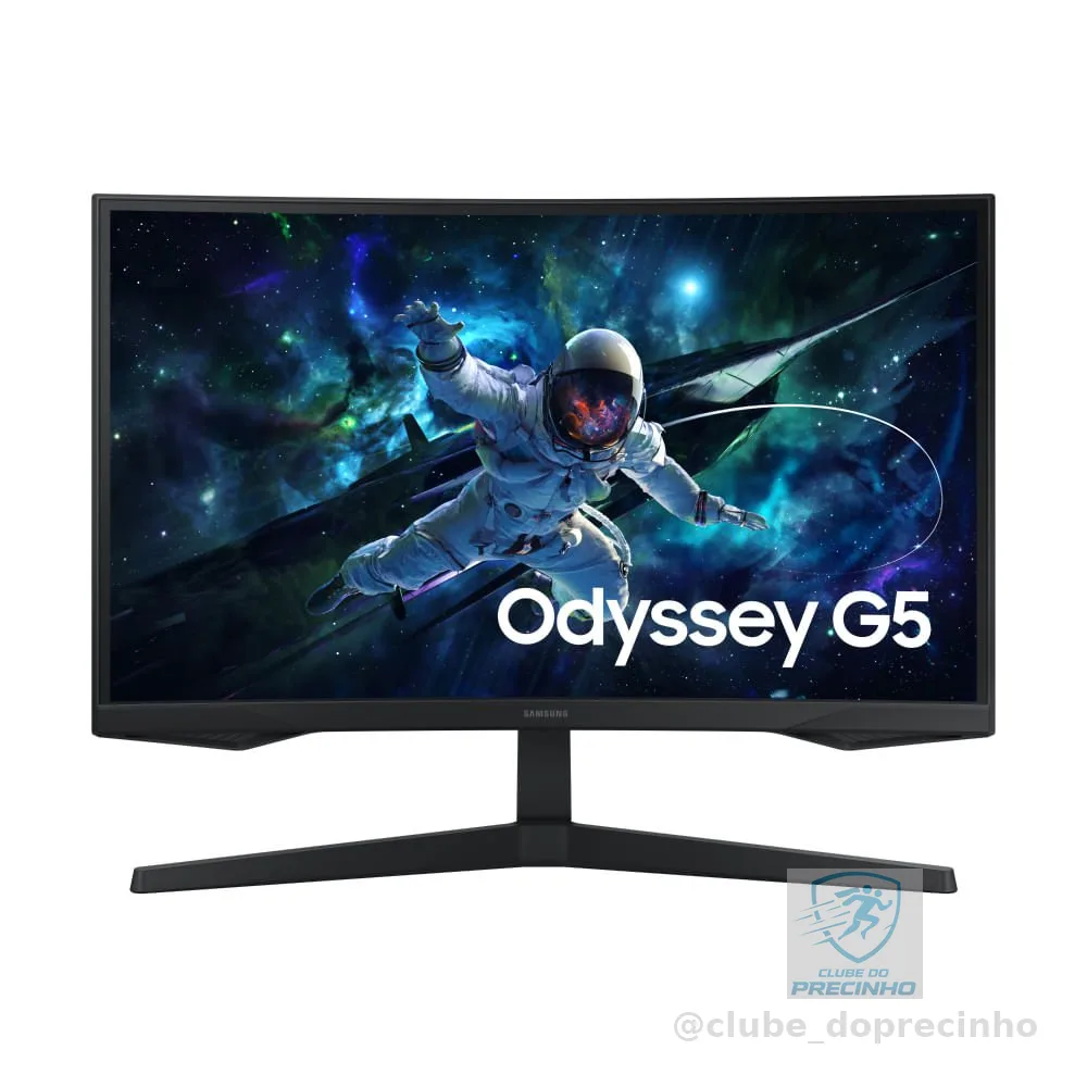Monitor Gamer Samsung Odyssey G5 27", QHD, 165Hz, 1ms,  Freesync, HDMI, DP