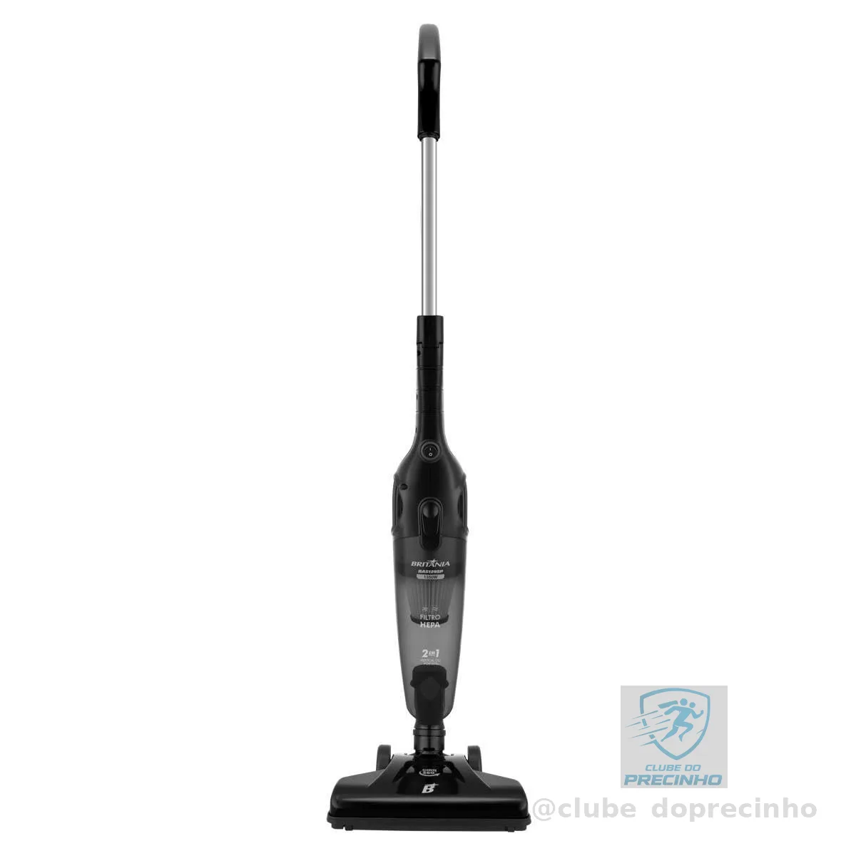 Britânia Aspirador de Pó Vertical 2 em 1 BAS1295P 1250W 127V Preto