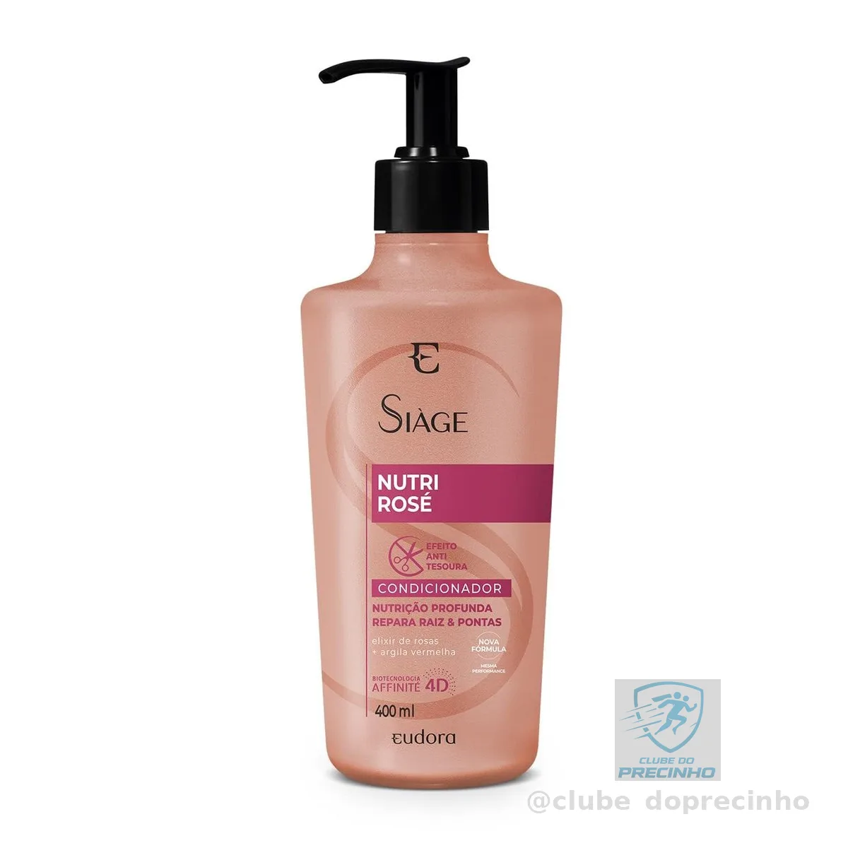 Eudora Siàge Condicionador Nutri Rosé 400Ml