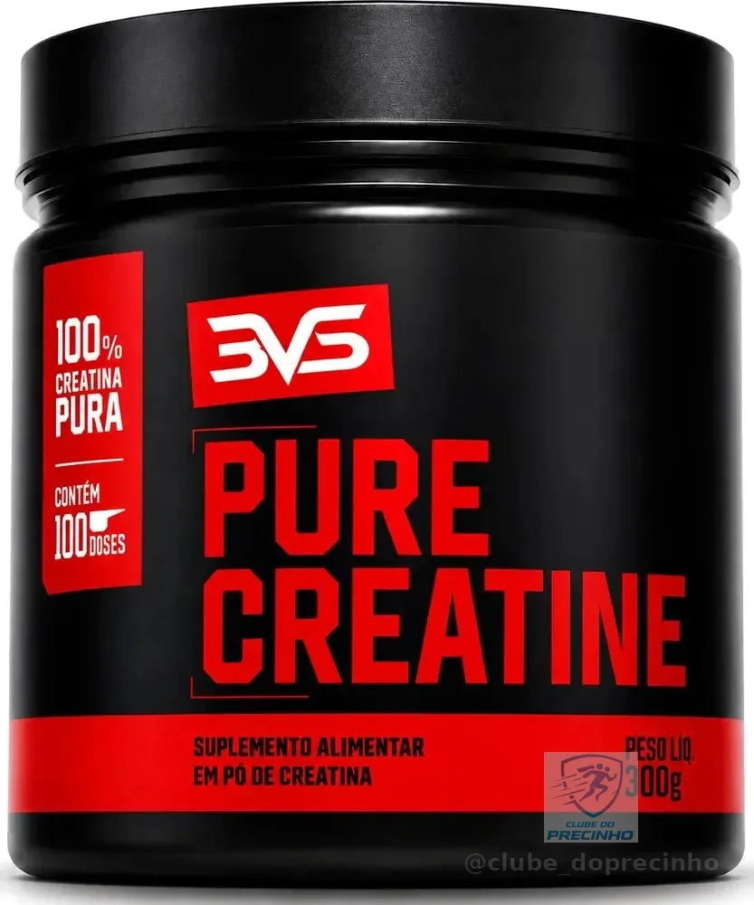 Creatina Monohidratada 300g - 100% Pura - 3VS NUTRITION