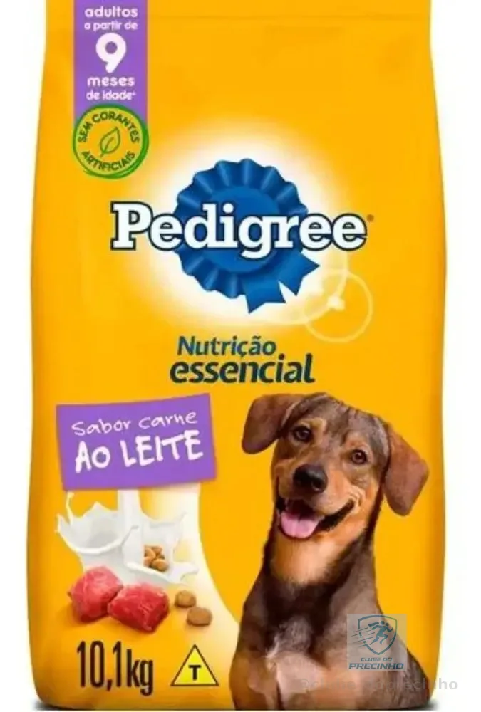 Ração Pedigree Adulto Nutrição Essencial Ao Leite 10kg