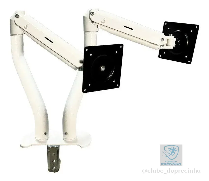 Suporte Mesa Articulado Rm-il-02-w Para 2 Monitores 15 A 34