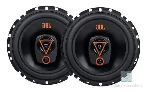 Par alto falante JBL multisystem 6TRMS80 Triaxial 6 Pol 160w cor preto