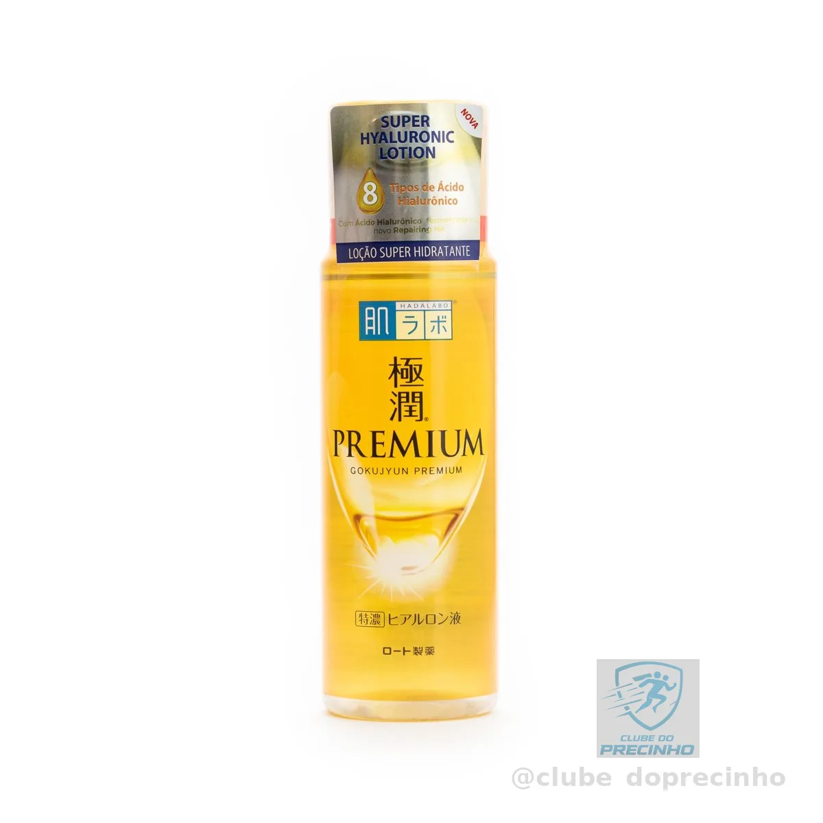 Hada Labo® Gokujyun Super Hyaluronic Lotion - Loção Hidratante facial com 8 tipos de Ácido Hialurônico e ingredientes de luxo - Hidratação e reparação profunda
