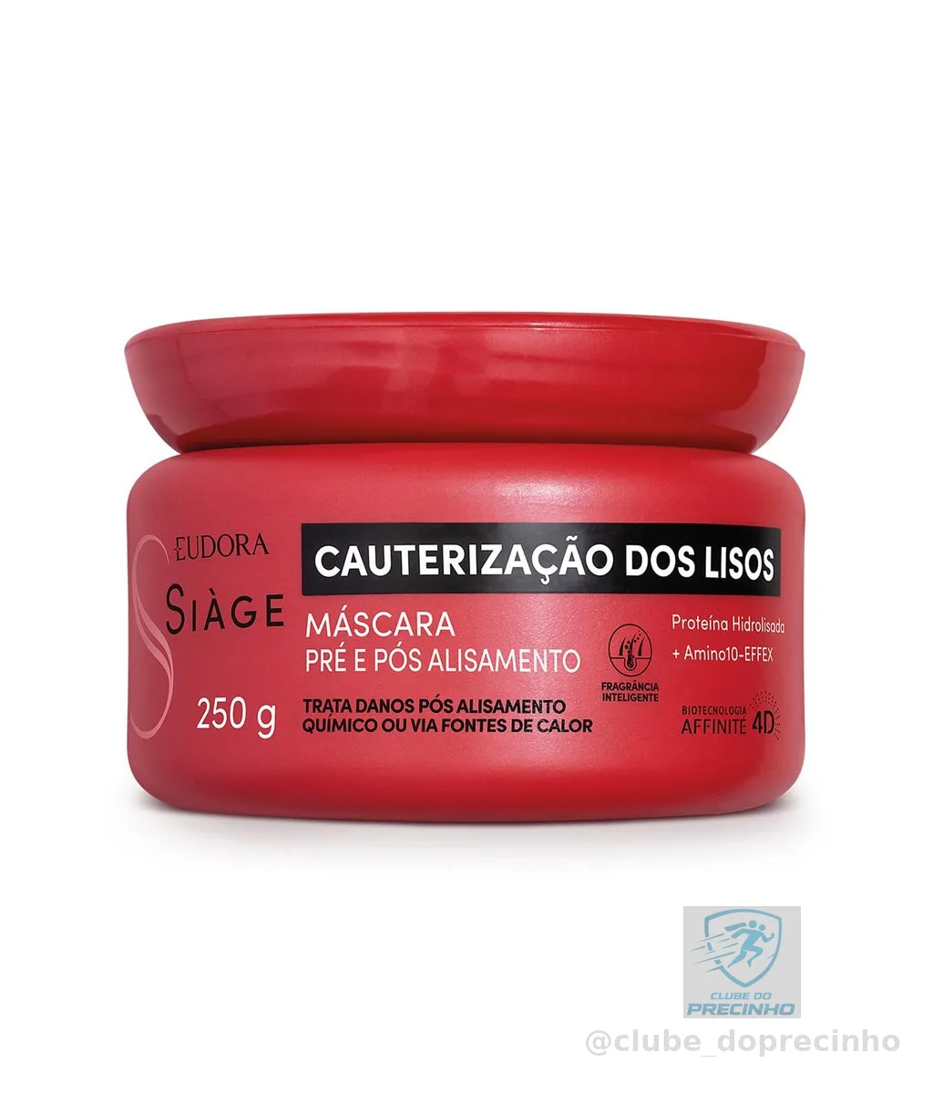 Eudora Siàge Cauterização dos Lisos Máscara Capilar 250g