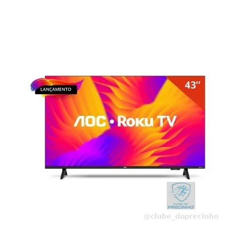 Smart Tv Aoc 43 Led Roku Full 43S5155/78G