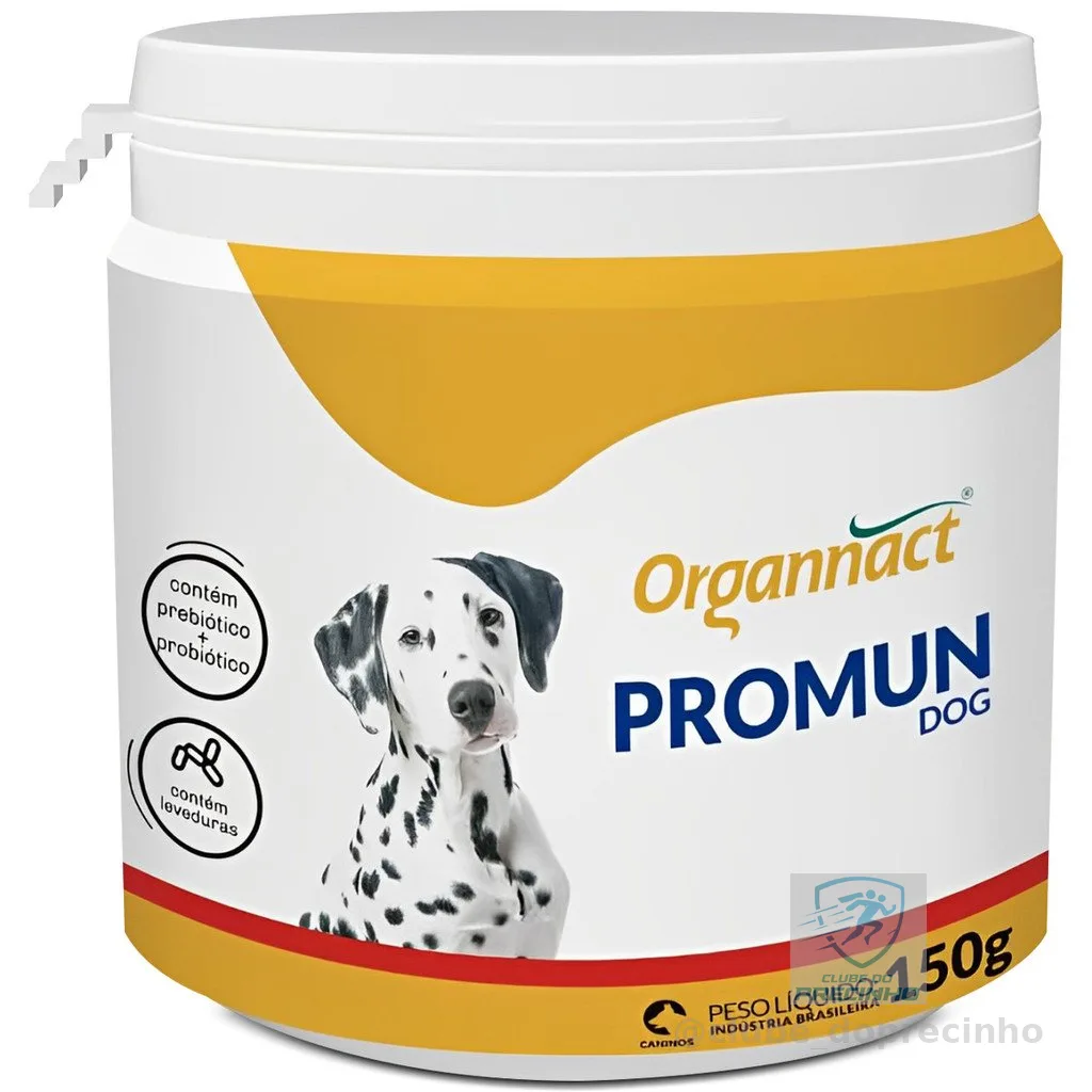 Suplemento Vitamínico Organnact Promun Dog 150g para Cães