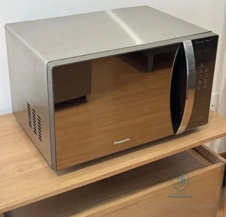 Panasonic Micro-ondas 21L Branco Espelhado 220v NN-ST27LWRU