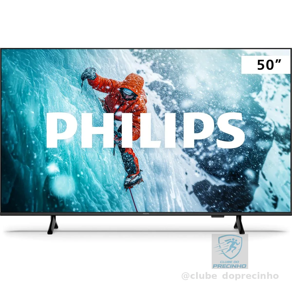 PHILIPS Smart TV, 50" 4K, 50PUG7300, Comando de Voz, Bluetooth, HDR, Dolby Atmos, HDMI, USB, Wi-Fi
