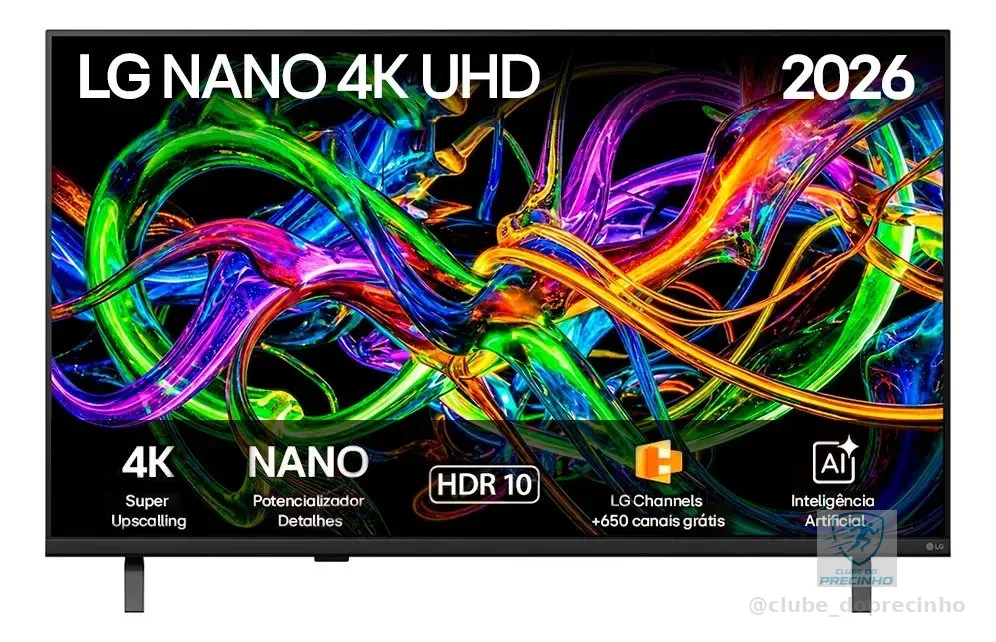 Smart Tv LG 43'' 4k Ultra Hd Nano Ai Webos 26 43un85