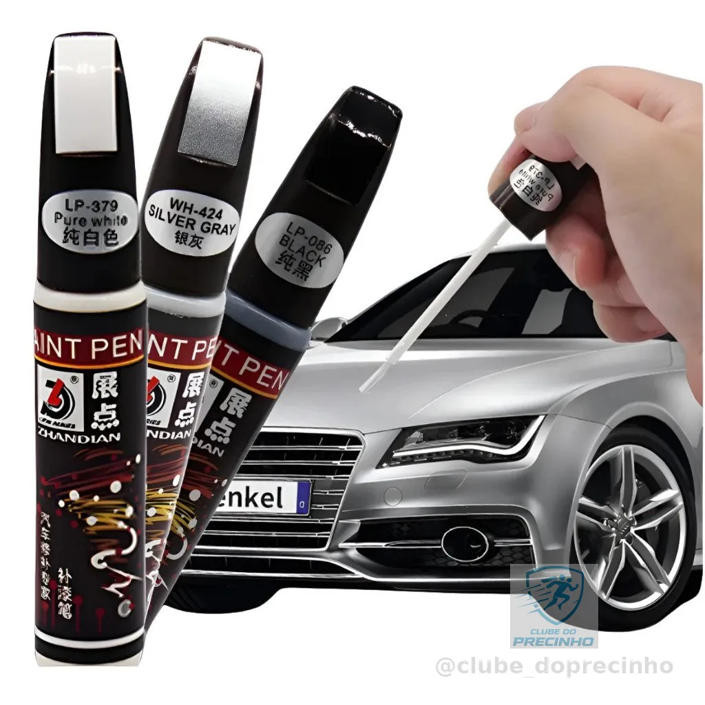 Caneta De Reparo De Pintura De Carro À Prova D'água Transparente Removedor De Arranhões Cores Variadas