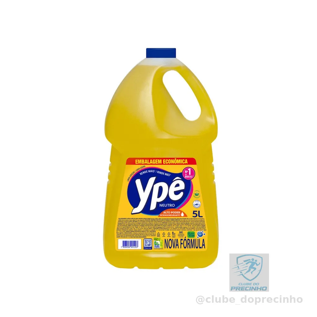Detergente Líquido Neutro Ypê - 5L