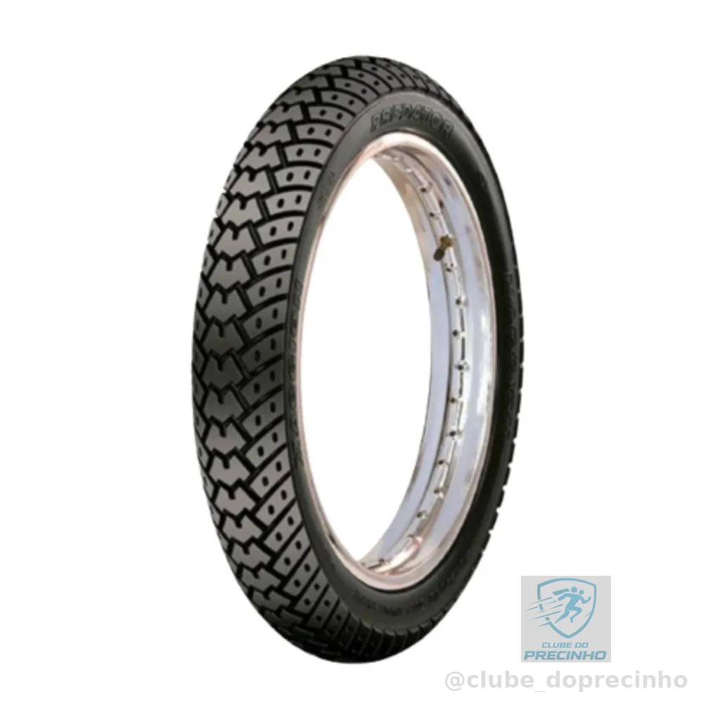 Pneu Traseiro Honda CG Titan Fan Cargo YBR Factor Maggion 90/90-18 Predator MR5 Uso Com Câmara